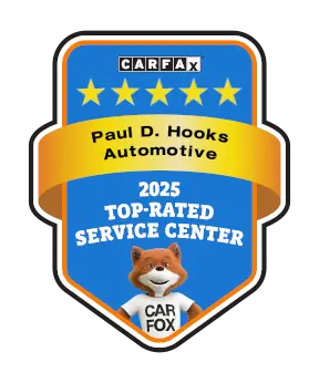 CarFax Top Rated Service Center 2025 Award